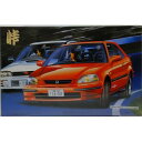 【中古】フジミ模型 1/24 峠シリーズ21 ホンダ シビック SiR II(EK4) プラモデル 併売:16Y6 【赤道店】