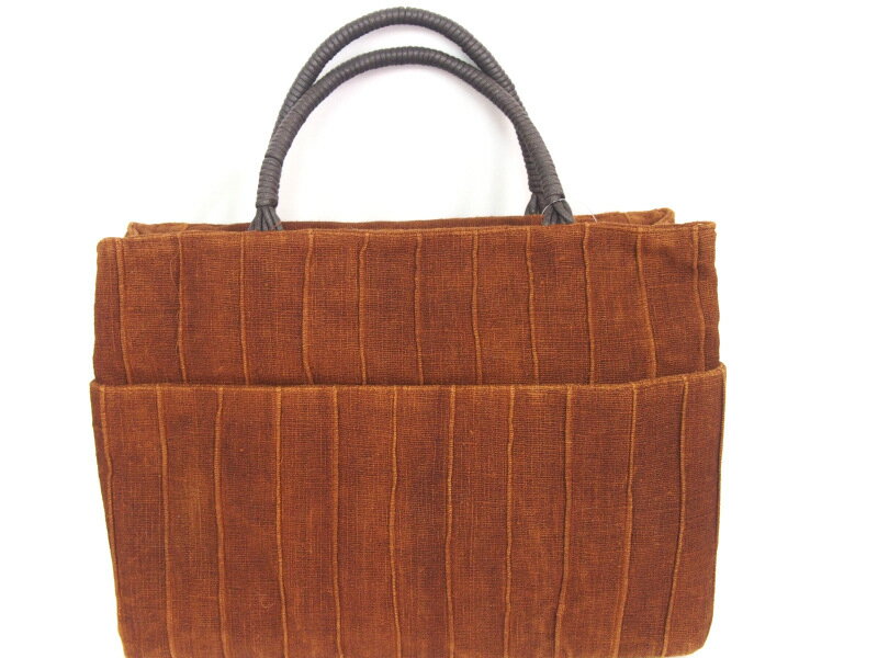 柿渋染 バッグ【茶色】