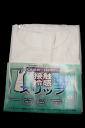 新冷却素材　センターアイランド　R使用！乾燥性・通気性・冷感性に優れています。下から着れるので、髪の毛もOK!品質：本体部分　ポリエステル50％・レーヨン50％　スカート部分　綿75％・キュプラ25％サイズ：L　バスト　約87〜94cm　スリップ丈　約96cm 　日本製　