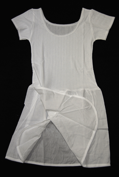 【廃番　見切り】接触冷感【冷却　乾燥　通気性に優れた　着物・浴衣用スリップ】　Lサイズ