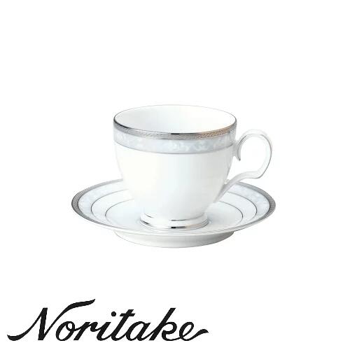 ノリタケ カップ Noritake（ノリタケ）　ハンプシャープラチナ　カップ＆ソーサー　4336L/T91988