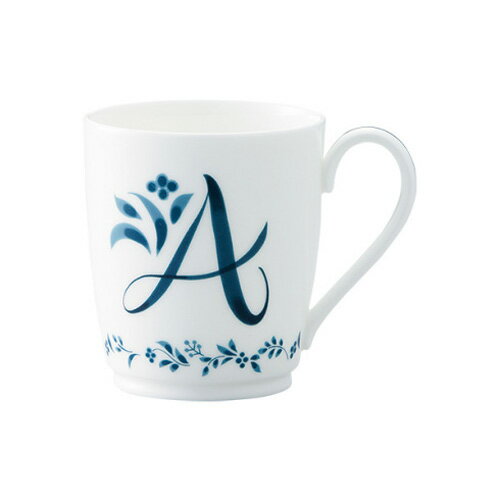 Noritake（ノリタケ）アルファベットマグ コレクション 　イニシャルAMT59880/4946-A