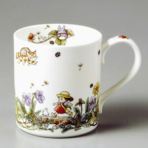 ノリタケ　となりのトトロ　マグカップ　へびいちご編（ボーンチャイナ）　T97265/4660-3　Noritake　スペシャルコレクション