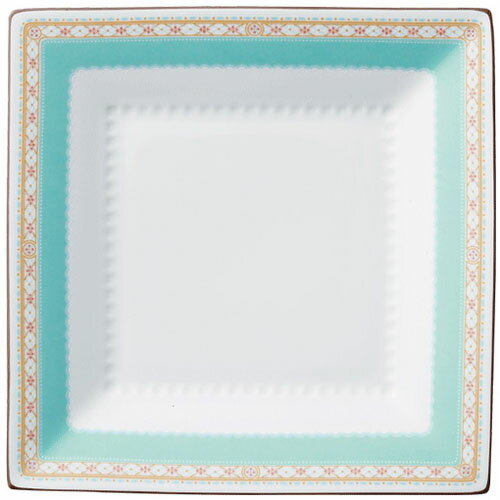 Noritake（ノリタケ）　ハミングブルー23cmスクエアプレート　T5342A/1645