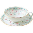 Noritake（ノリタケ）　花更紗　ティー碗皿　T58043A/4409