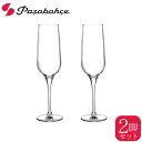 Pasabahce（パシャバチェ）NUDE　PURE（ヌード・ピュア）シャンパングラス　2個入り　 PS67094