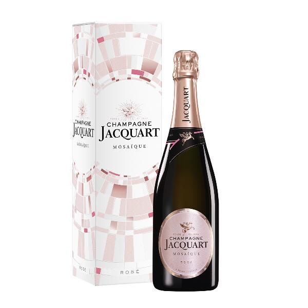 【輸入ワイン】ジャカール　シャンパーニュ　モザイク・ブリュット　ロゼ　750ml【カートン入】Jacquart Mosaique Rose　7525820 【スパークリング】