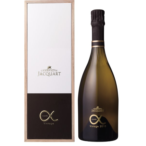 【輸入ワイン】ジャカール　シャンパーニュ　キュヴェ・アルファ 2010年　白　750ml【カートン入】Jacquart Cuvee Alpha　7526421　【スパークリング】