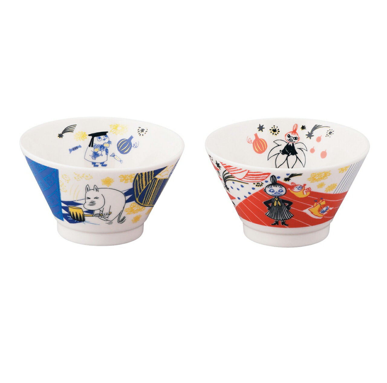 乐天商城 - MOOMIN(ムーミン)小鉢 ムーミン リトルミイ　aina MM8501-352 MM8502-352