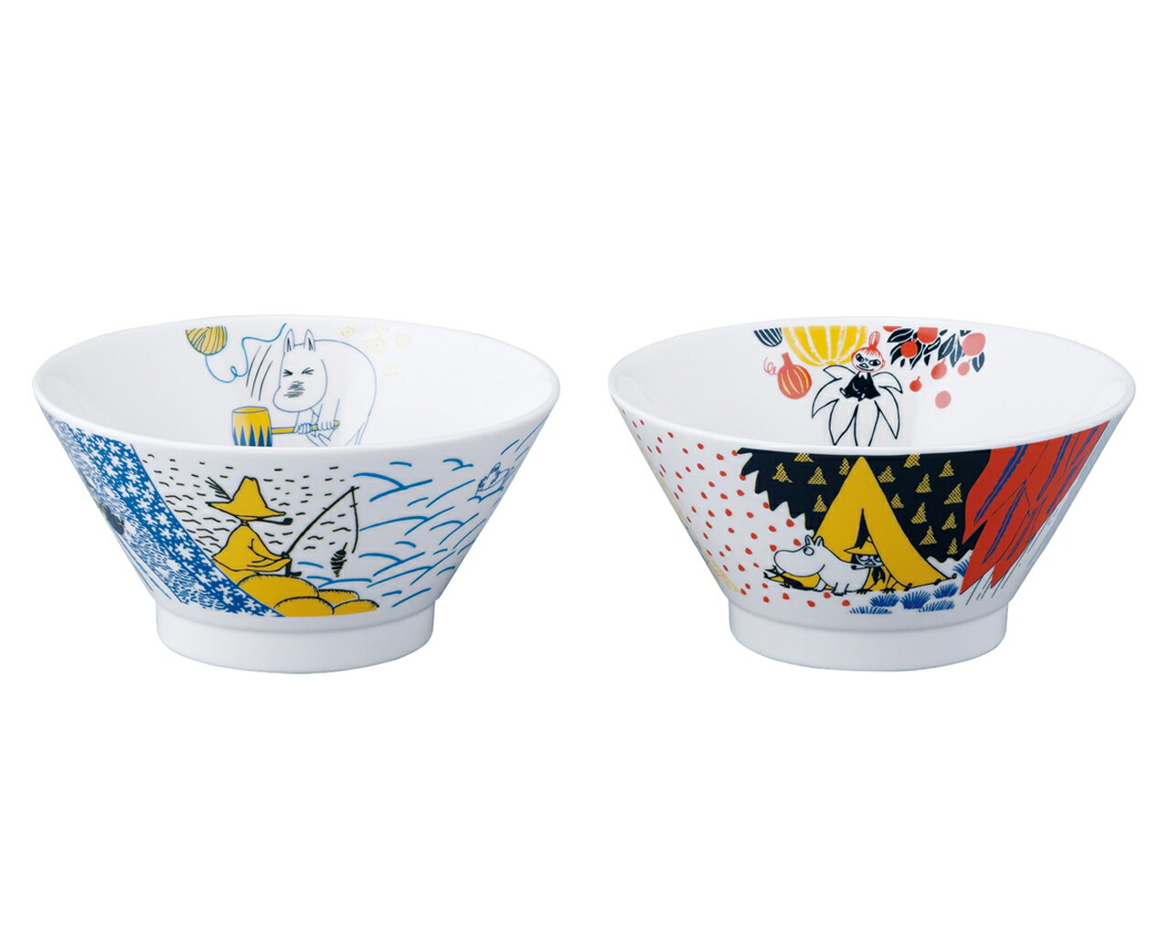 乐天商城 - MOOMIN(ムーミン)麺丼 ムーミン リトルミイ　aina MM8501-311 MM8502-311