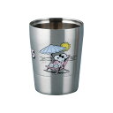 スヌーピー タンブラー ステンレス 二重タンブラーS ビーチ SN1801-864 SNOOPY PEANUTS 山加商店