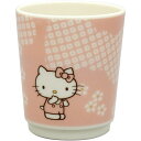 ハローキティ 湯呑(桜)HK182-327 山加商店