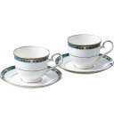 Noritake(ノリタケ) エセックスコートティー・コーヒー碗皿(高型)ペアセット P97217/4727