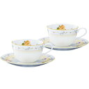 Noritake(ノリタケ) ジュヌフレールティー・コーヒー碗皿ペアセット P59387A/4620