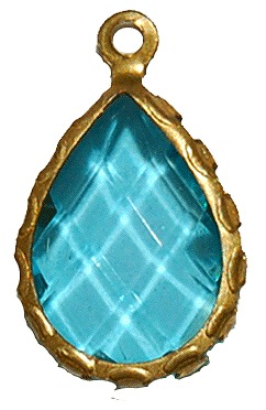 ドロップチャーム　ライトブルー