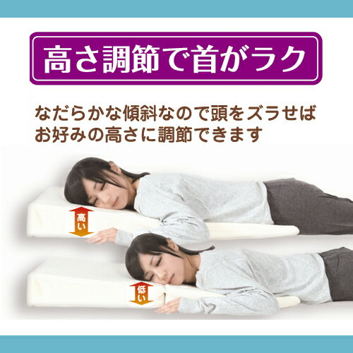 なだらか枕　逆流性食道炎　傾斜枕　足枕 送料無料