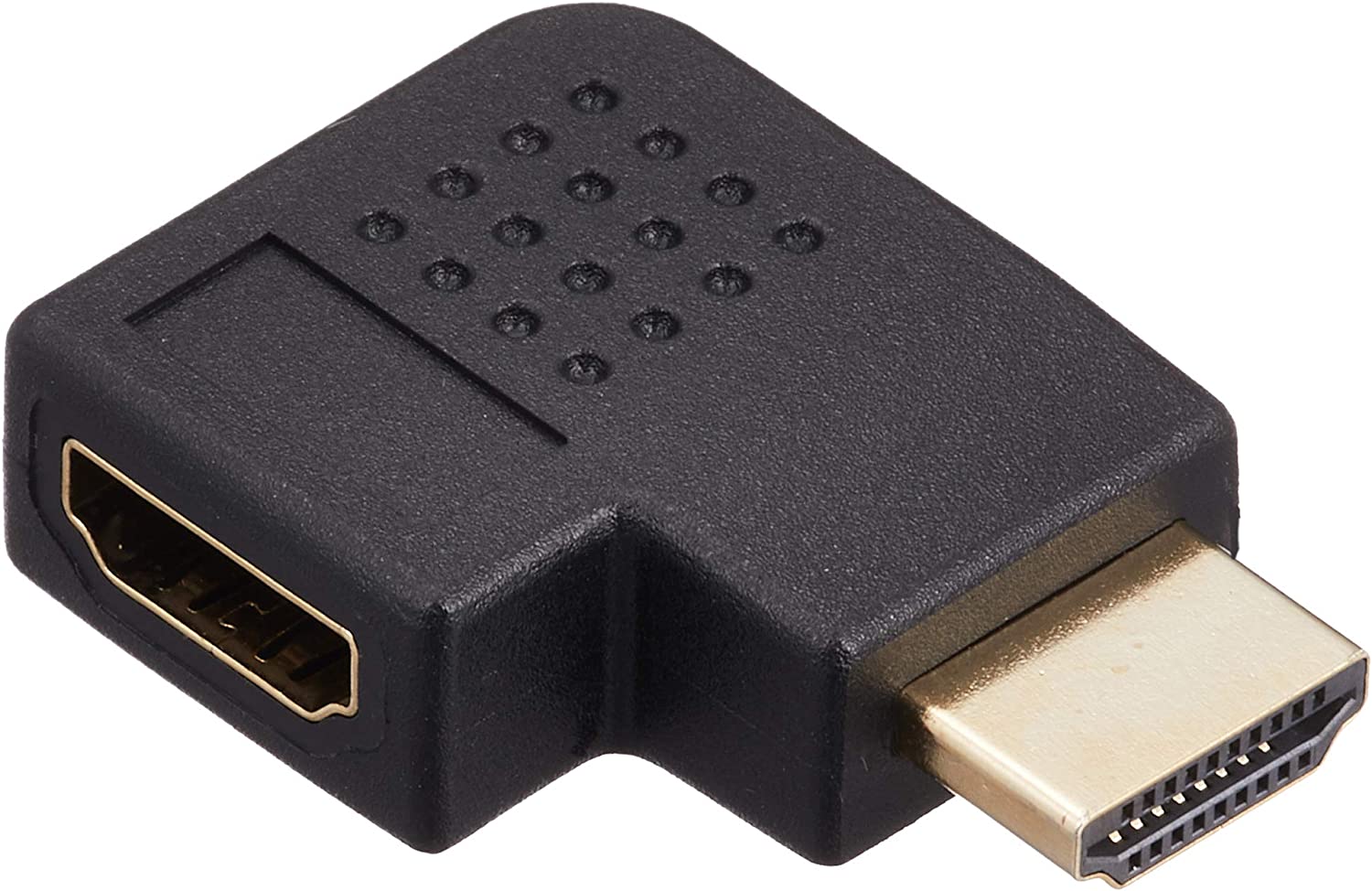 エレコム HDMI (メス) - HDMI (オス ) 延長コネクタ ブラック AD-HDAAB03BK　4953103465824　送料無料