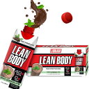 リーンボディ プロテインシェイク ミントチョコレート 500ml 12パック Labrada Lean Body 17oz Mint Chocolate (12 tetra) プロテインドリンク 日本未発売 大容量 【お取り寄せ商品】(4)