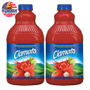クラマト トマトカクテル オリジナル 1.89L 2 個入り Clamato, Tomato Cocktail, Original, 64 fl oz, 2-Count 日本未発売【お取り寄せ商品】