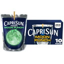 カプリサン ムーンパンチ ワイルドチェリー風味ジュースドリンクブレンド 10個入りボックス Capri Sun Moon Punch Wild Cherry Flavored Juice Drink Blend 10 ct Box 日本未発売 大容量 【お取り寄せ商品】