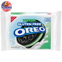 最大500円OFFクーポン★オレオ グルテンフリー ミントクリームチョコレートサンドイッチクッキー 12.47オンス OREO Gluten Free Mint Creme Chocolate Sandwich Cookies 12.47 oz 【お取り寄せ商品】
