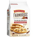 ペパリッジファーム ファームハウス シン&クリスピー ミルクチョコレートチップクッキー 196g(14枚入り) Pepperidge Farm Farmhouse Milk Chocolate Chip Cookies, 6.9 oz Bag (14 Cookies) 【お取り寄せ商品】