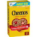 チェリオス グルテンフリーシリアル ファミリーサイズ 18オンス 510g Cheerios,Gluten Free Breakfast Cereal, Family Size, 18 oz 【お取り寄せ商品】