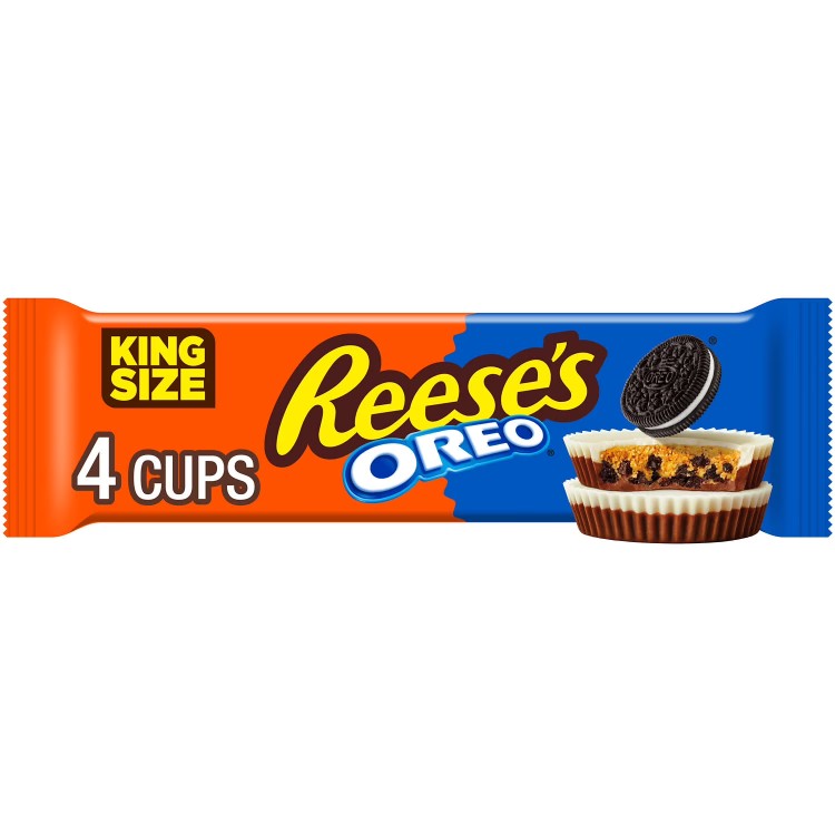 【最大500円OFFクーポン有】リーシーズ オレオ キングサイズ ピーナッツバターカップ 79g Reese's OREO..