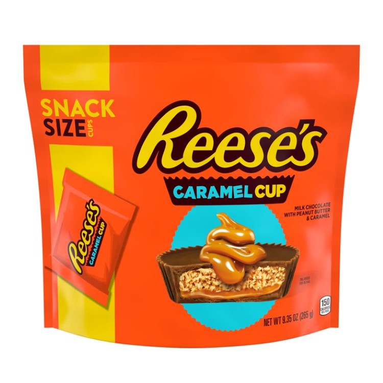 リーシーズ キャラメルミルクチョコレート ピーナッツバターカップ 265g Reese's Caramel Milk Chocola..