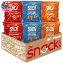 【最大500円クーポンあり】サンチップス マルチグレインスナック、バラエティパック 40個入り SunChips Multigrain Snacks, Variety Pack 日本未発売【お取り寄せ商品】