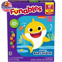 ファンナブルス フルーツスナック グミ ベイビーシャーク アソートフルーツ 10個入り Funables Fruity Snacks, Baby Shark, Assorted Fruit, Flavored Snacks, 0.8 oz 10 ct 日本未発売【お取り寄せ商品】