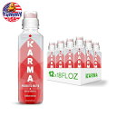 カルマ プロバイオティクス ウォーター 12 パック ベリーチェリー Karma Probiotic Water - 12 Pack, Berry Cherry 日本未発売 大容量 【お取り寄せ商品】