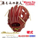 型付け無料　硬式グローブ 内野手用 内野用 ミズノプロ 高校野球 中学硬式野球 湯もみの鉄人 マスターズ 野球部 部活 硬式野球 MizunoPro サイズ10 クリスマスプレゼント 新色