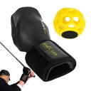 【ULS NORK】ゴルフ練習器具 PRO SWING 背屈 矯正 三角 大幹 スイング練習器具, 黄色+黒色