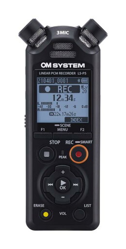 OM SYSTEM LS-P5 楽器演奏/ライブ録音/自然環境録音/ハイレゾPCM録音/外部メモリ対応 OM SYSTEM LS-P5 楽器演奏/ライブ録音/自然環境録音/ハイレゾPCM録音/外部メモリ対応