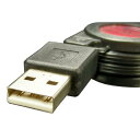 アクロス USBケーブル 延長リールケーブル+変換コネクタ4個付き 0.8m ASB-RCAD4(2)