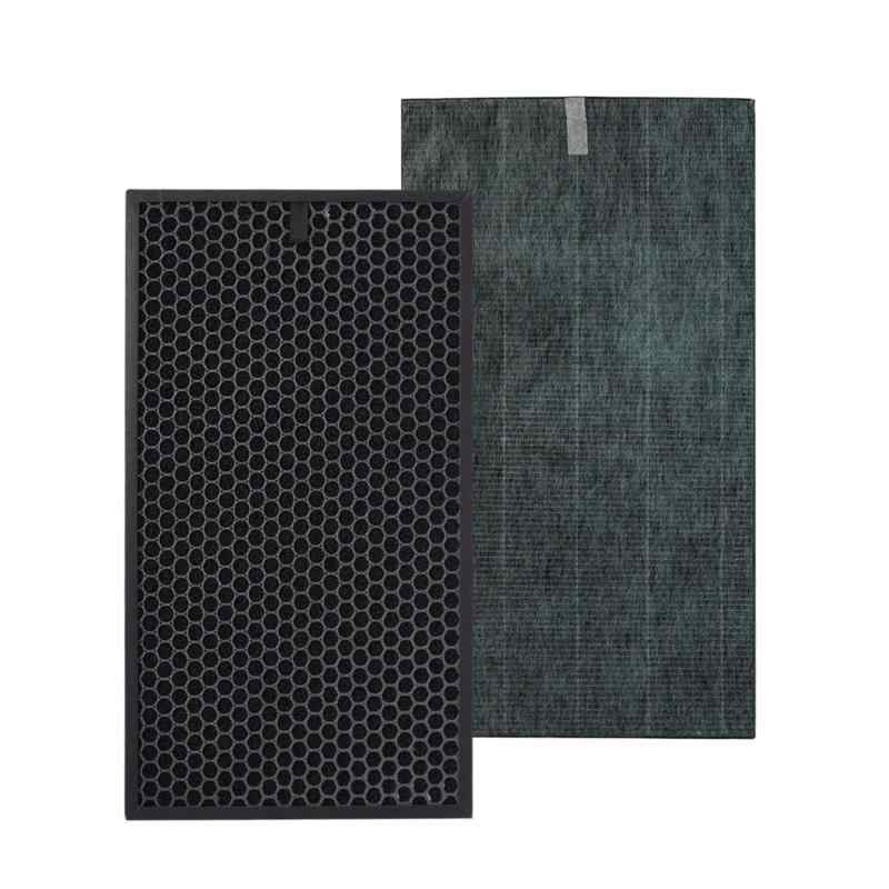 PUREBURG FZ-W65HF 280 337 0172 交換用フィルターシャープ(SHARP)との互換性あり KC-Y65 KC-W65 KC-65Y2 KC-650Y3 KC-65E6 KC-65E5 KC-65E7 空気清浄機,HEPA+活性炭