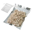 kicoriya 国産ヒノキ キューブ状ブロック ひのきチップ ポプリ 90g サシェ用袋付き(3)