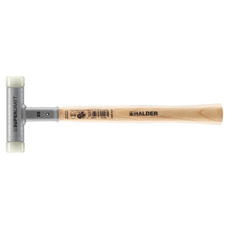 ロームヘルド・ハルダー ショックレス 無反動 スーパークラフト ハンマー ヒッコリー製ハンドル ナイロ..