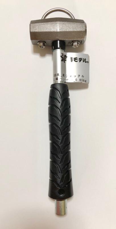椿モデル OH改 頭シャックル付き石頭ハンマー 0.85Kg