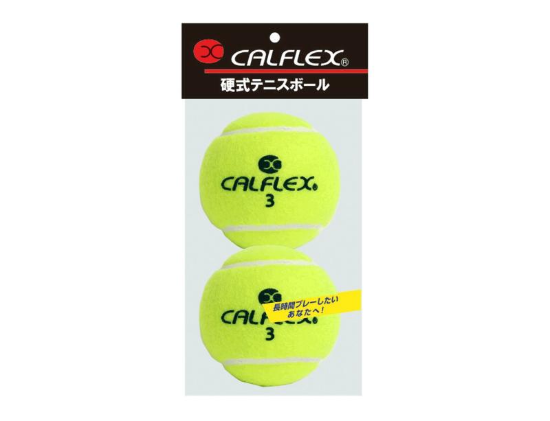 サクライ貿易(SAKURAI) CALFLEX(カルフレックス) 硬式 テニスボール ノンプレッシャー 2球入り LB-450