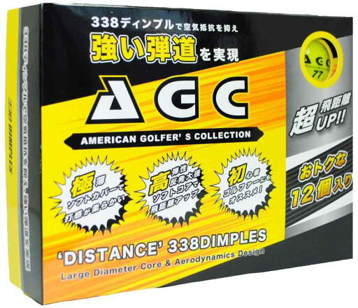 レザックス(LEZAX) AGC ゴルフボール 1ダース(12個入り) AGBA-3761 レザックス(LEZAX) AGC ゴルフボール 1ダース(12個入り) AGBA-3761