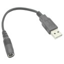 USB→DC(外径5.5φ/内径2.1φ)メス→USB2.0(A:オス)変換ケーブル 55212A-015(2)