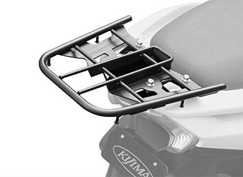 キジマ(Kijima) バイクパーツ リアキャリア ラック スチール製 トリシティ 要穴あけ加工 ブラック 210-221(2)