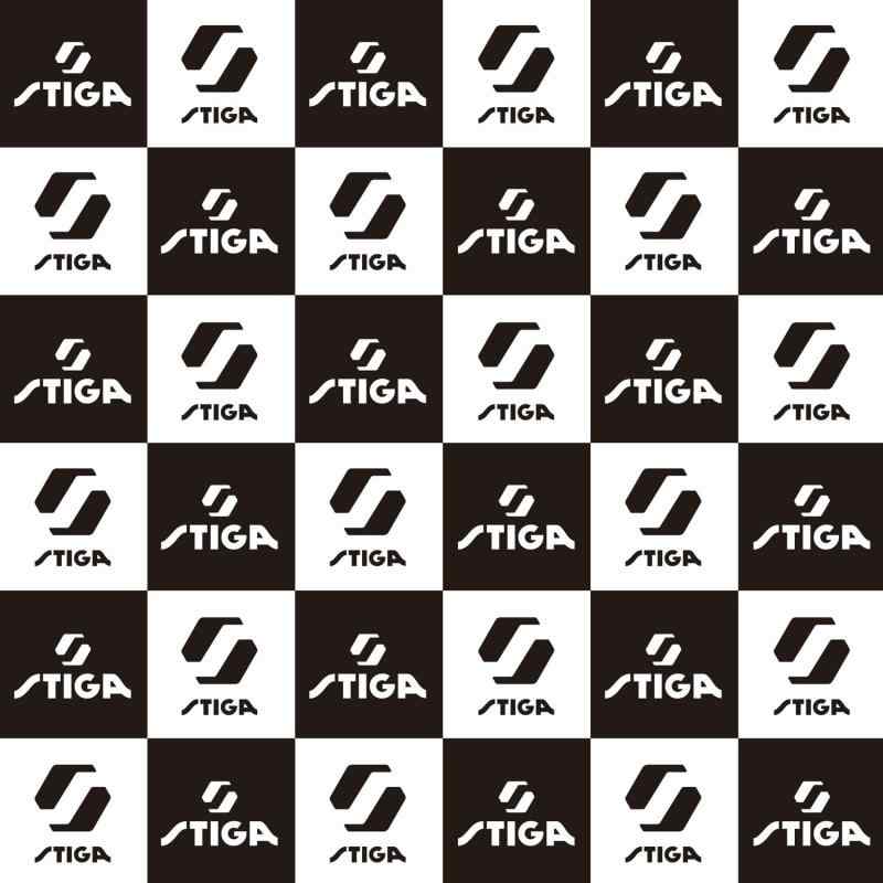 スティガ(STIGA) 卓球 ラバー保護シート STIGAラバー吸着シート III ブラック×ホワイト 1926251801サイズ:17.5×17.5cm