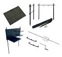 尾上製作所(ONOE) 鉄鋳物こんろ角型(鋳物グリル2937) バーベキューコンロ キャンプ 熱伝導で食材の旨みを芯から引き出す(4)
