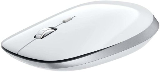 FENIFOX 無線 Bluetooth マウス - 無線 光学 消音 薄型 ワイヤレスマウス 携帯 マウス 静音 小型 ワイヤレス Windows PC Mac Android用 (銀白) FENIFOX 無線 Bluetooth マウス - 無線 光学 消音 薄型 ワイヤレスマウス 携帯 マウス 静音 小型 ワイヤレス Windows PC Mac Android用 (銀白)