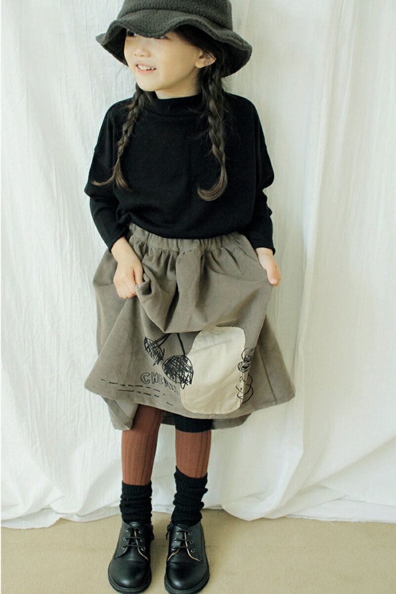 bien a bien　JOY KNIT TURTLENECK 韓国　子供服　子ども服80 90 100 110 120 130ブラック　ベージュ