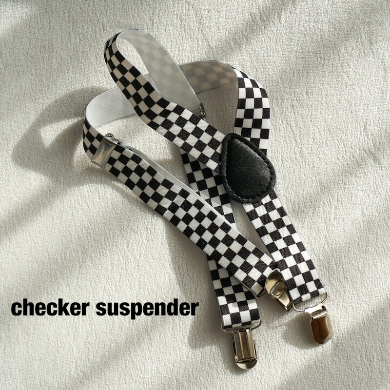 cxhecker suspenderチェッカーサ...の商品画像