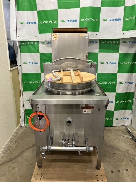 乐天商城 - ☆★　富士工業所　そば釜　そばかまど　ゆで麺機　FO-C　都市ガス　☆★